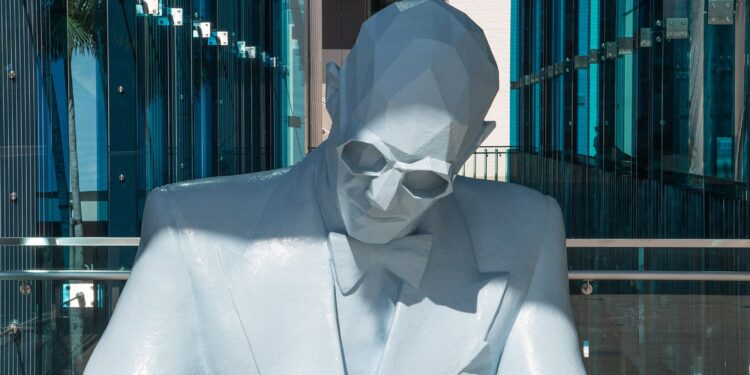 Le Corbusier de Xavier Veilhan.