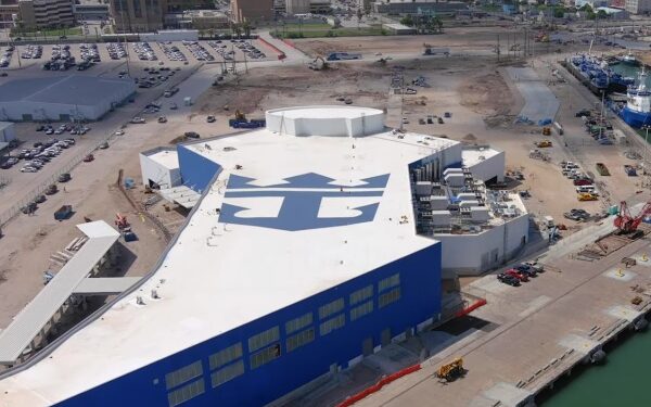 Royal Caribbean comparte progreso de nueva terminal en Texas de USD 125 millones