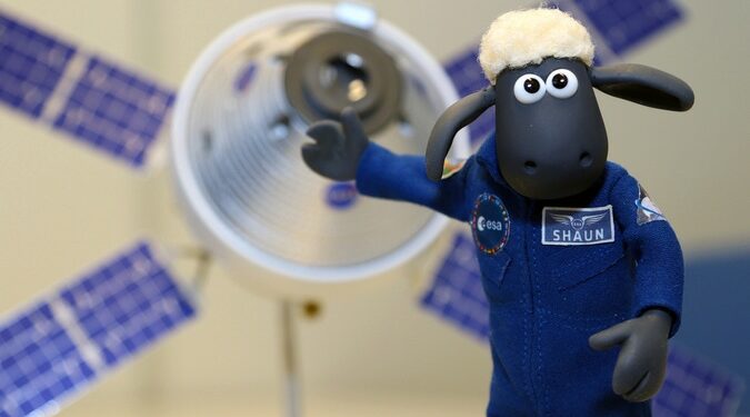 Shaun el cordero será el primer "astronauta" de la misión lunar Artemis I