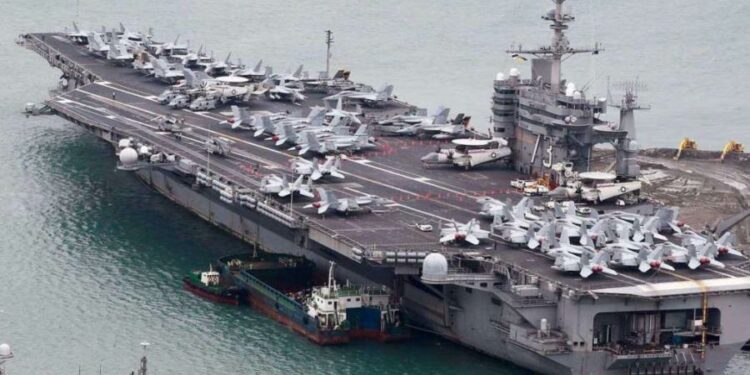 Tiene la Armada de EUA portaaviones y cruceros con misiles cerca de Taiwán – El Comentario