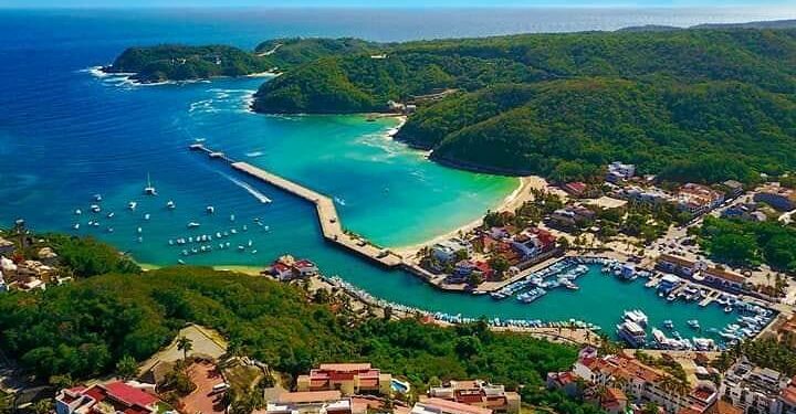 Bahía de Huatulco en Oaxaca. Sectur