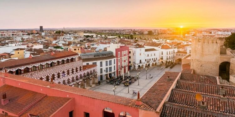 Badajoz, capital de Extremadura Baja