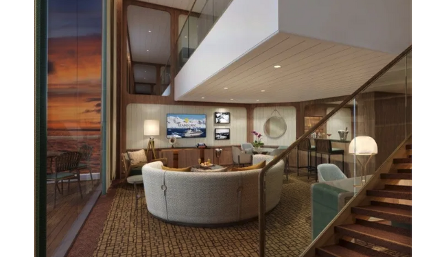Seabourn Venture, zona de estar