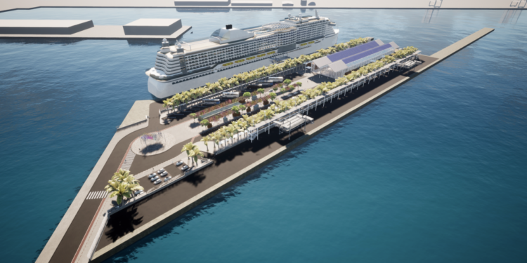 ¿Conoces la nueva terminal de cruceros del Puerto? Es de lujo. Mira esta foto