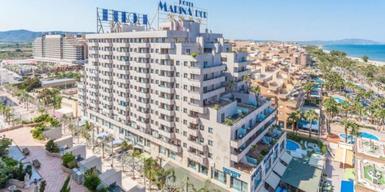 Vista aérea del Hotel Marina D'Or