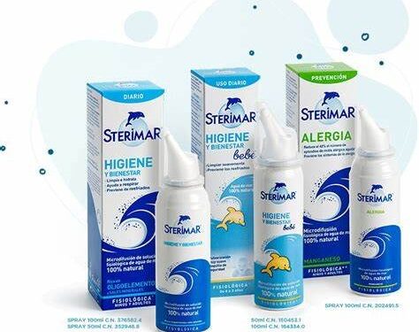 “Los cambios bruscos del clima afectan a tu nariz” protejela, limpiala e idratala con la formula 100% de agua de mar