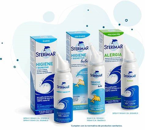 “Los cambios bruscos del clima afectan a tu nariz” protejela, limpiala e idratala con la formula 100% de agua de mar