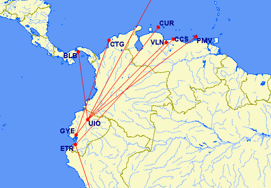 Aeroregional tendrá vuelos a Caracas y Lima
