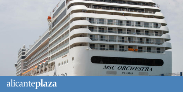 Alicante se afianza como puerto base de cruceros durante 10 meses al año con la naviera MSC