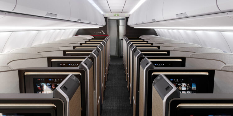 El Airbus A321XLR tendrá 20 asientos Flagship Suite cuando se entregue en 2024 (Fotos: American Airlines)