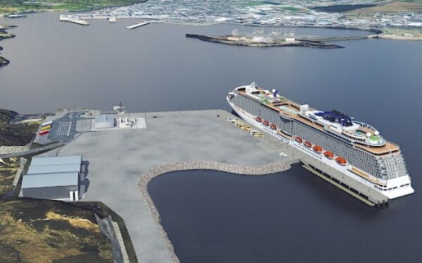Autoridad Portuaria de Stornoway informa que nueva terminal de pasajeros estará construida para temporada de cruceros 2024