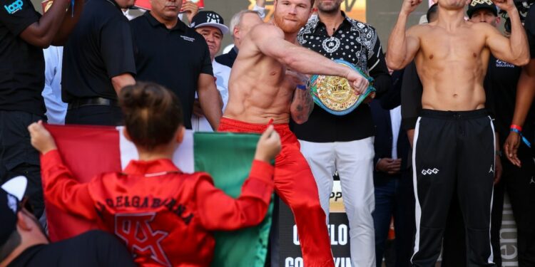 Canelo Álvarez y Gennady Golovkin
