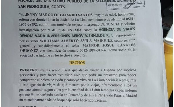 dENUNCIA