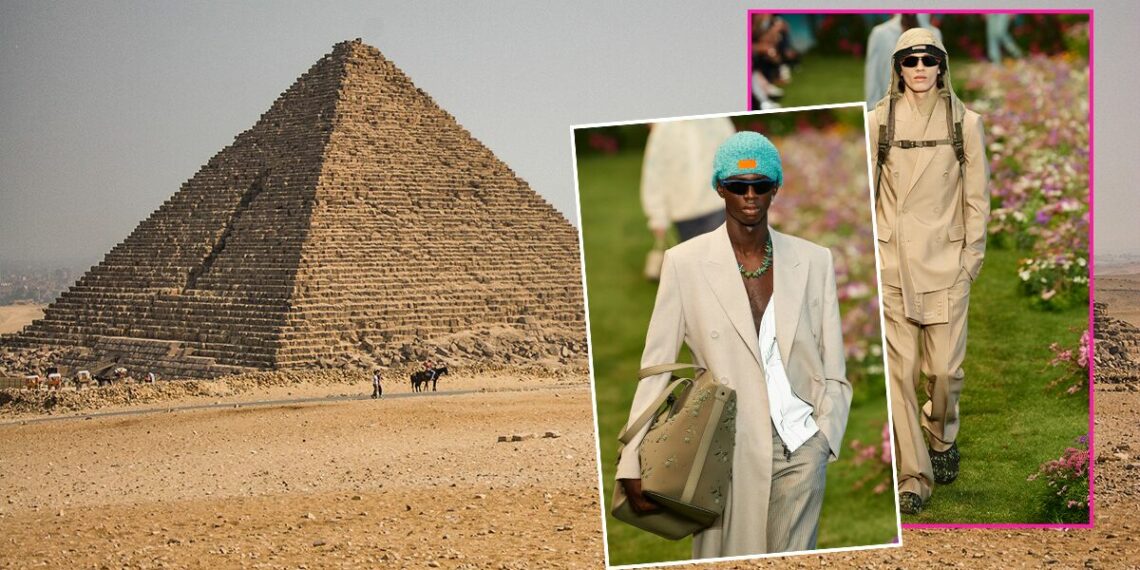 Dior presentará su próximo desfile frente a las pirámides de Egipto