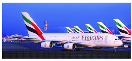 Emirates transportó más de 10 millones de pasajeros este verano