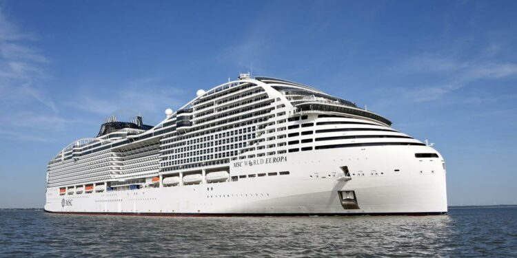 El MSC World Europa será inaugurado en Catar