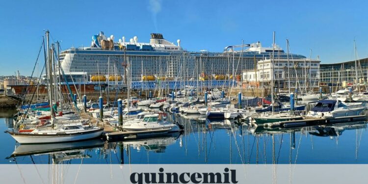 El Puerto de A Coruña tendrá 150 escalas de cruceros en el año 2023, un récord histórico