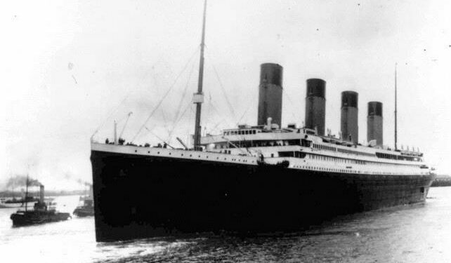 El majestuoso Titanic zarpó en su primer viaje