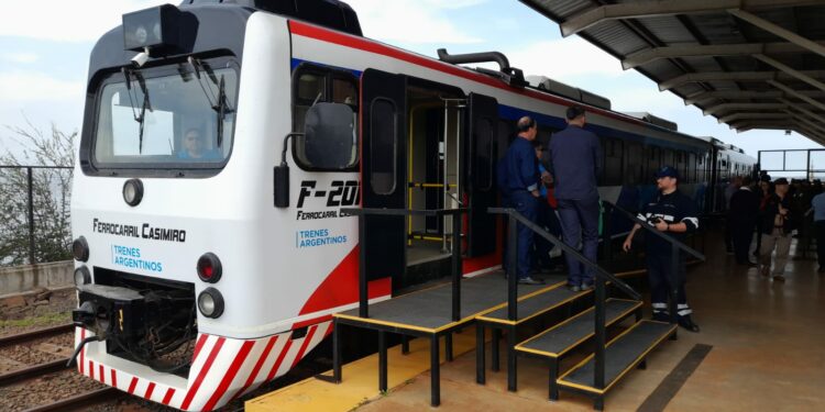 El tren de pasajeros Posadas-Encarnación retomará su servicio con 46 viajes diarios – Economis