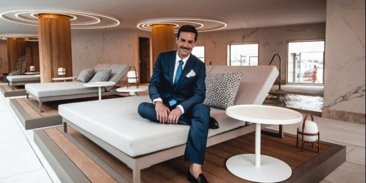 Gustavo Egusquiza en el Four Seasons