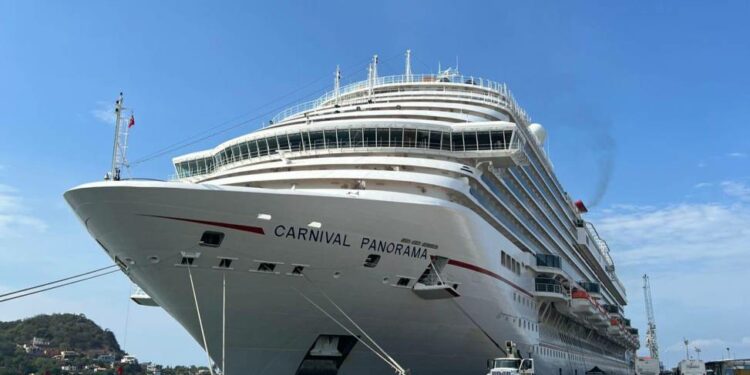 Este 2022 han llegado a Mazatlán 210 mil pasajeros en cruceros turísticos: Sectur