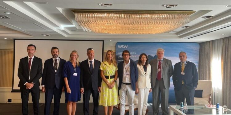Representantes del sector turístico en la XVII edición del foro de WTW sobre Gestión de Riesgos en el Sector Turístico.