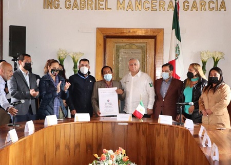 Sectur e Hidalgo entregan ratificación del nombramiento a sus Pueblos Mágicos
