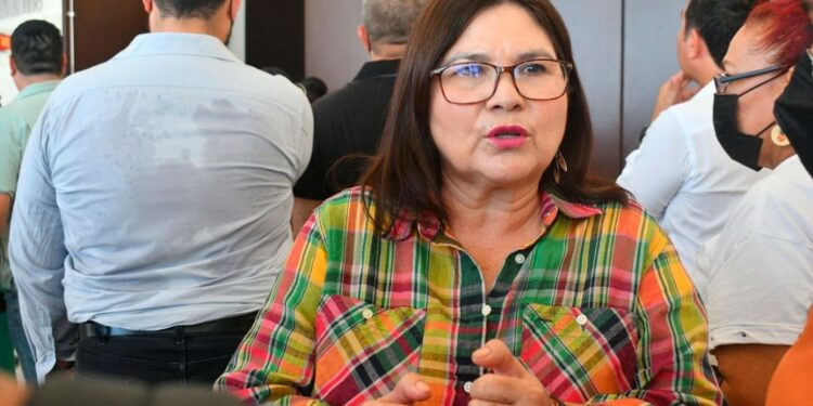 Imelda Castro dice que el Químico debe presentar informes de sus viajes