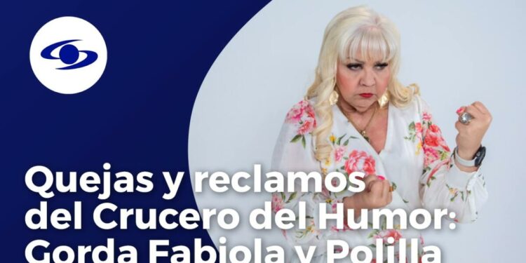 La Gorda Fabiola puso una queja al capitán del Crucero del Humor por culpa de su compañero de cabina | Celebración 50 años