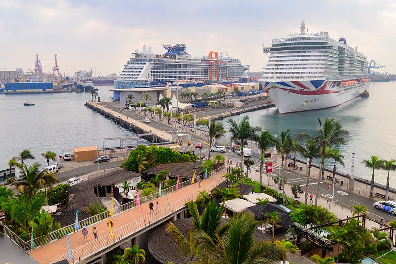Crucero en el Puerto de Las Palmas. / LPAvisit Crucero en el Puerto de Las Palmas. / LPAvisit