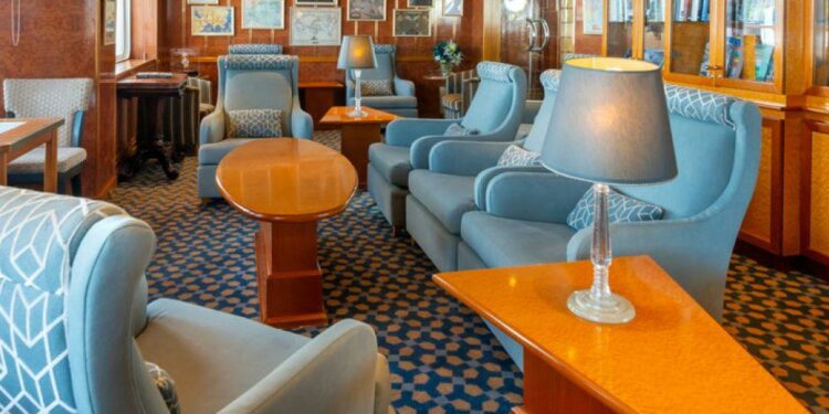 Imagen del interior de un crucero