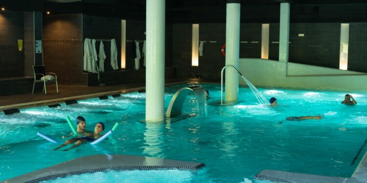 Instalaciones de Balneario de Carlos III.