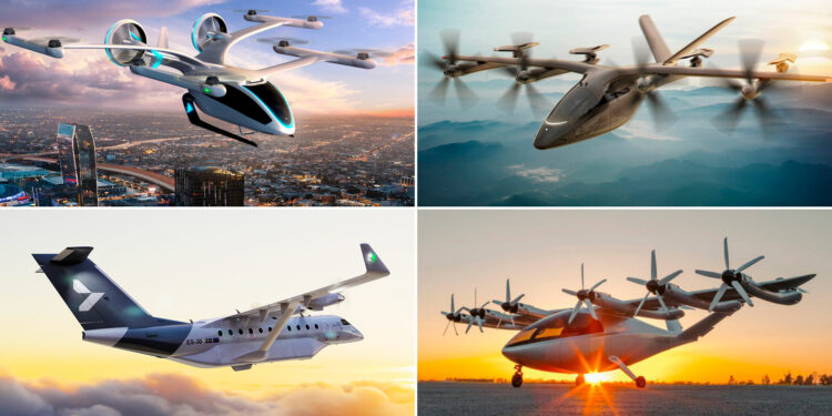 Una nueva generación de aviones y vehículos aéreos está apareciendo