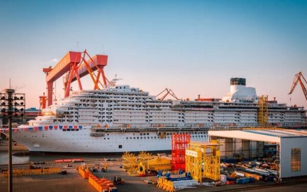 Nueva construcción de Carnival China está avanzada en más de 66%