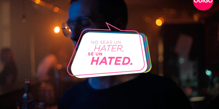 Ouigo promociona sus billetes baratos con No seas un hater, sé un hated