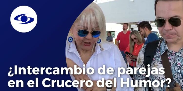 Polilla le aclara a la Gorda Fabiola que no piensa dormir con ella en el Crucero del Humor | Celebración 50 años