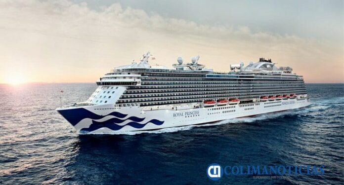 Posponen arribo del Crucero Royal Princess al puerto de Manzanillo