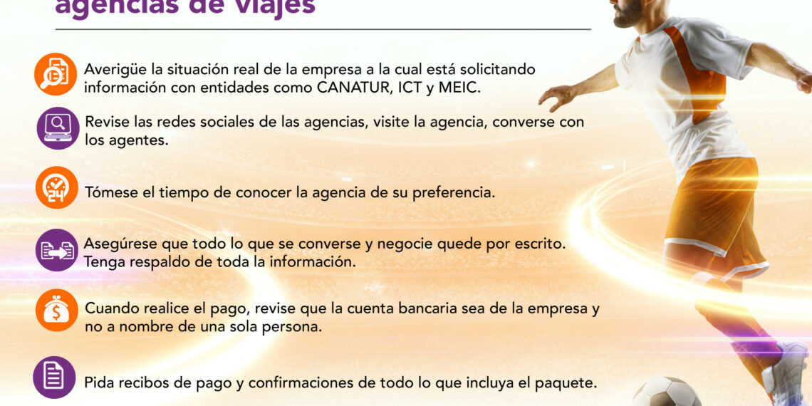 Prevenga estafas con paquetes para el mundial con estas recomendaciones