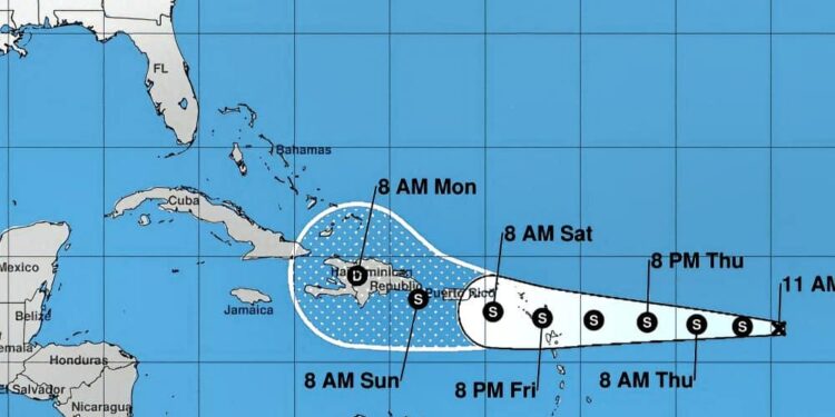 Primer aviso de Ciclón Tropical para Cuba