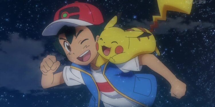 Ash y Pikachu