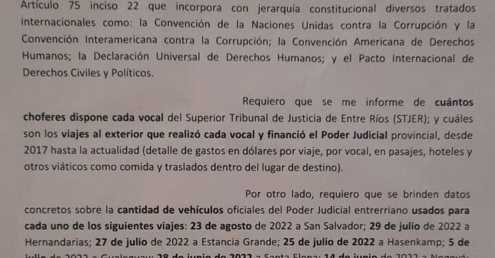 Viajes y viáticos: la respuesta parcial que dio el Superior Tribunal de Justicia