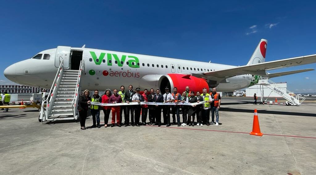 AIT y Viva Aerobus festejan el regreso de la aerolínea a Toluca, con la inauguración de su nueva ruta asi como la reactivación de dos mas
