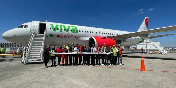 AIT y Viva Aerobus festejan el regreso de la aerolínea a Toluca, con la inauguración de su nueva ruta asi como la reactivación de dos mas