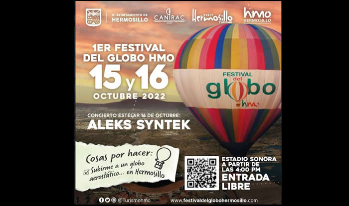 Invierte Hermosillo en seguridad y turismo con Festival del Globo