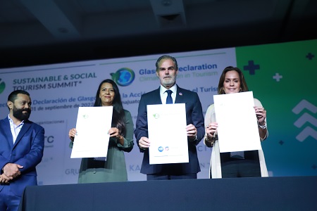 Firma Guanajuato Declaración de Glasgow sobre la Acción Climática en el Turismo.