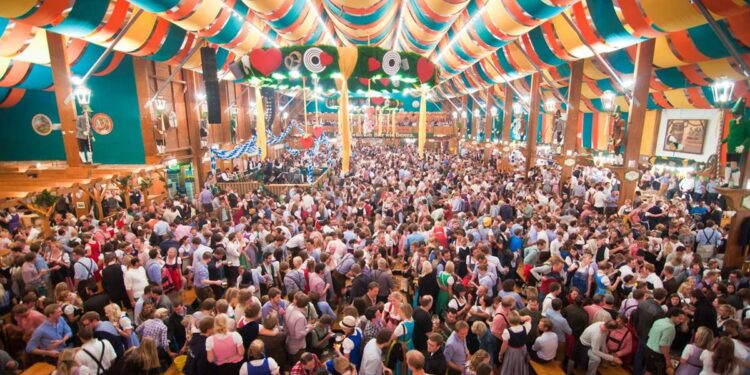 la gran fiesta de la cerveza de Múnich desde dentro
