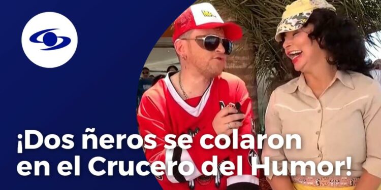¡Se colaron dos ñeros en el Crucero del Humor! Así sobrevivieron El Maxwell y su “Cucha” al inglés | Celebración 50 años