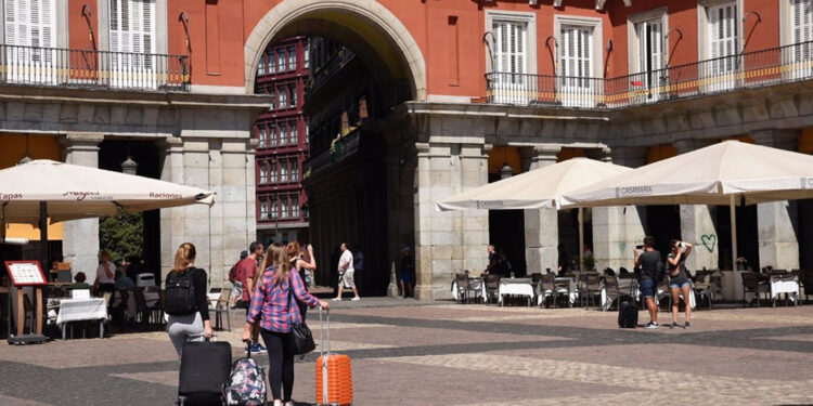 El dinero gastado por los estadounidenses en sus vacaciones en los destinos europeos ha aumentado.