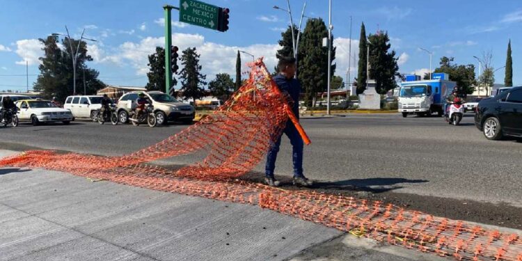 En Fresnillo el crucero de Francisco García Salinas y Paseo del Mineral abre a la circulación