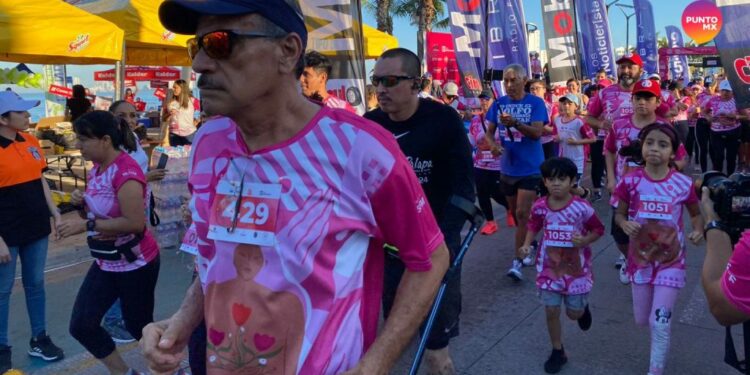 Apoyo, conciencia y prevención, razones por la que participan en Carrera Rosa
